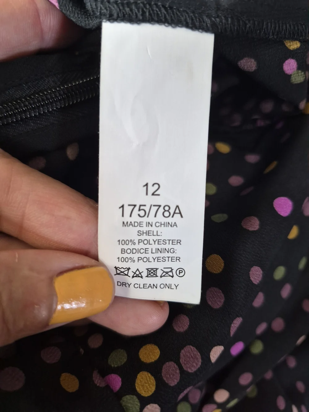 kate spade Black Pink Gold Polka Dot V-Neck Jumpsuit Size 2